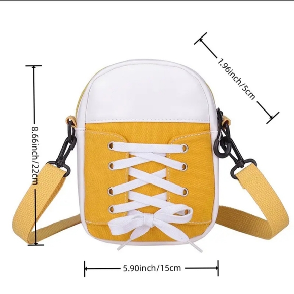 NWT!! Women's Unique Blue and White Crossbody Shoulder Bag 💙✨️💙 - Picture 5 of 12